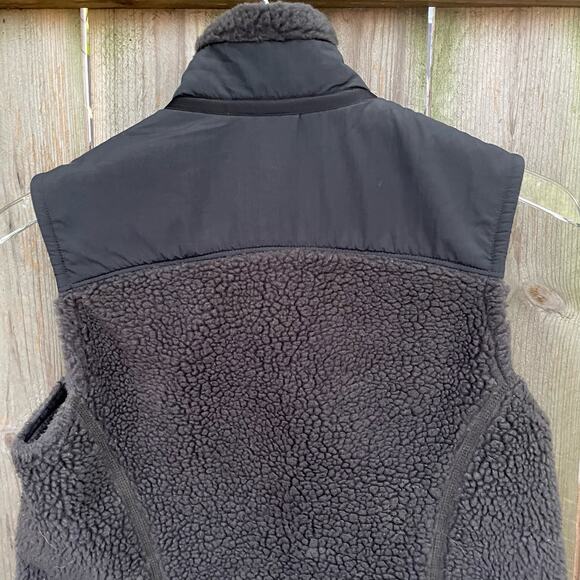Patagonia Vest Synchilla Full Zip Warm Fleece Mock Neck Gray Medium Womens - Picture 5 of 7
